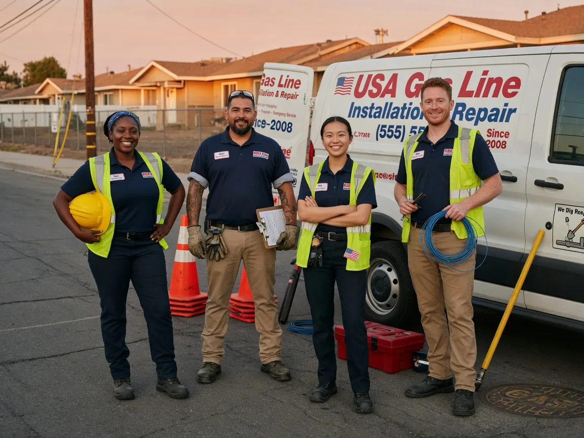 Gas Line Installation company in Junction, TX